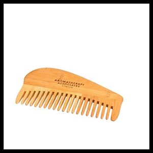 Aromatherapy Associates London Wooden Bamboo Hair Comb Detangling Reducing Frizz